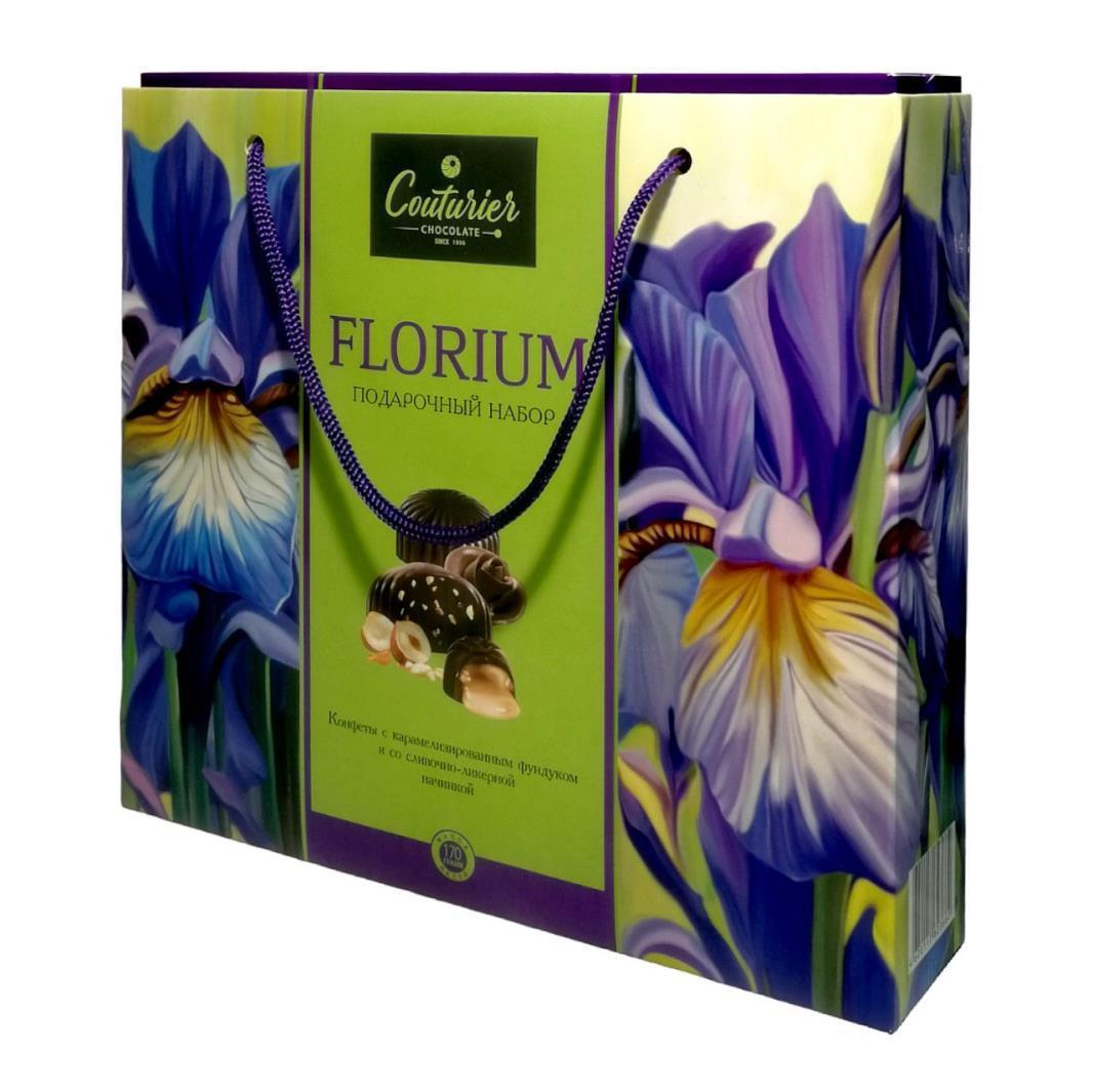 Конфеты Couturier Florium ирисы 170 гр., картон