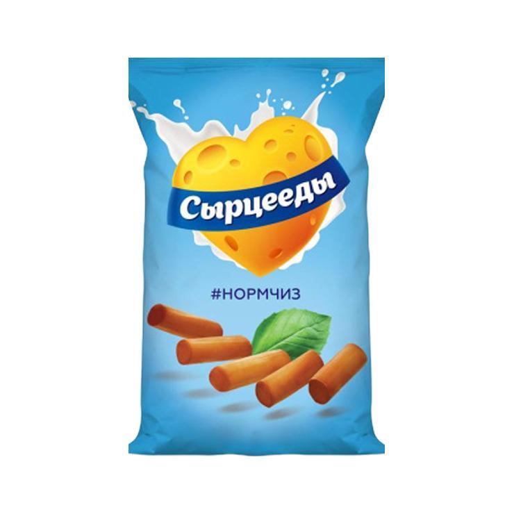 Снек Сырцееды сырный 23 гр., флоу-пак