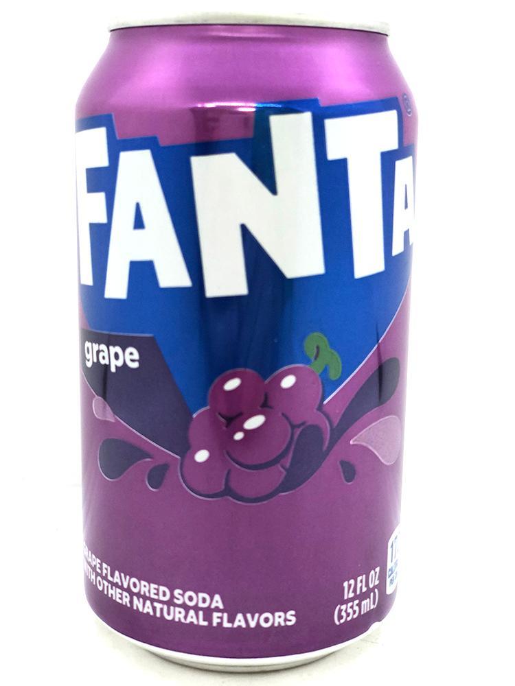 Напиток Fanta газированный Grape 355 мл., ж/б