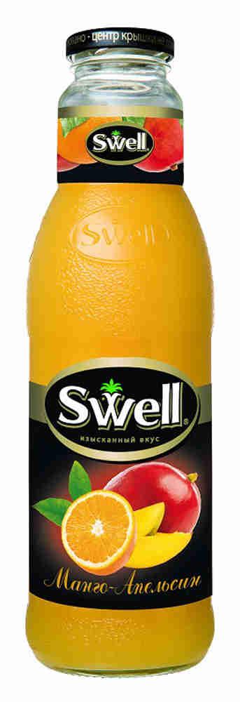 Нектар Swell манго-апельсин 750 мл., стекло