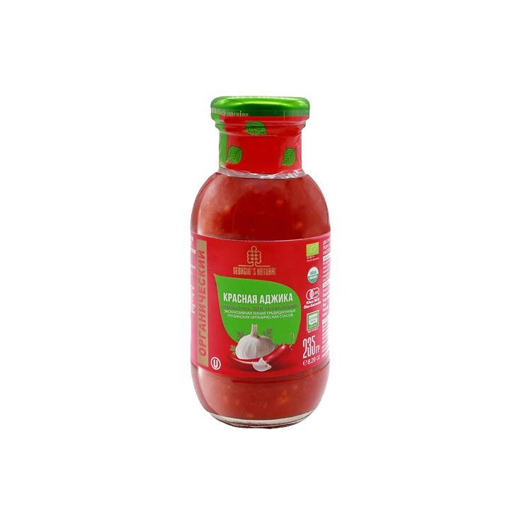 Аджика GEORGIA'S NATURAL organic 235 гр., стекло