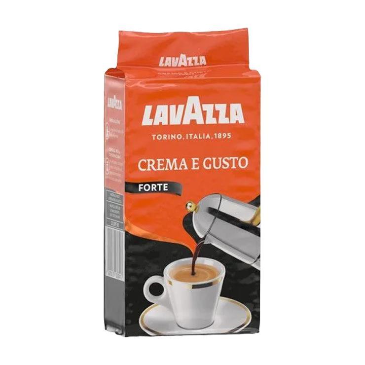Кофе LAVAZZA crema e gusto forte молотый 250 гр., флоу-пак