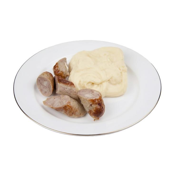 Колбаски с картофельным пюре 300 гр., пластиковая упаковка