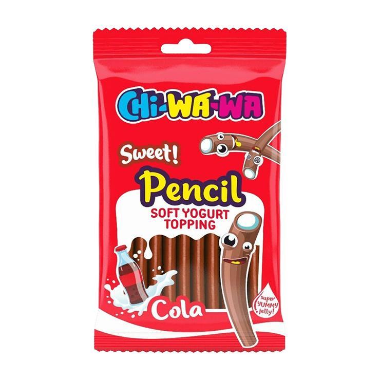 Мармелад жевательный Chi-wa-wa кола карандаш сладкий 80 гр., флоу-пак