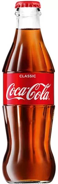 Напиток газированный Coca-Cola Великобритания 330 мл., стекло
