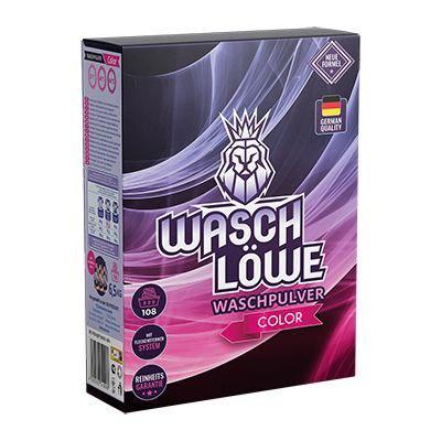Стиральный порошок Wasch Löwe Color washing powder 6,5 кг., картон