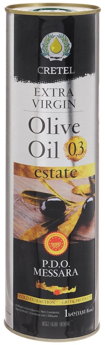 Масло оливковое СRETEL ESTATE EVOO AC 0,3, 1000 мл., ж/б