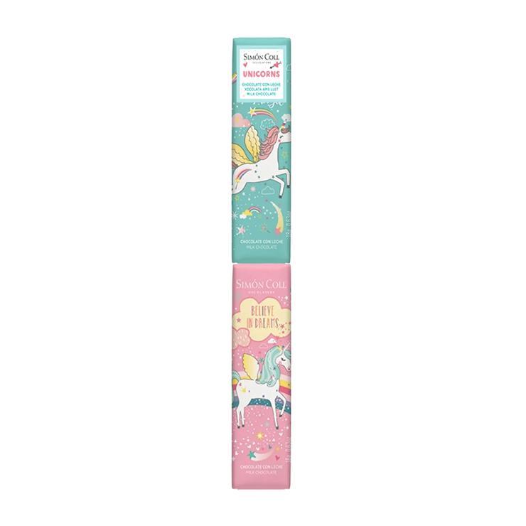 Шоколад Simon Coll Единорожки 2х18 гр., обертка