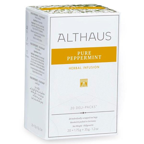Чай травяной ALTHAUS Pure Peppermint Чистая Мята 20пак., картон