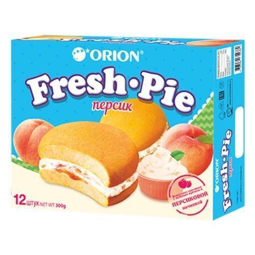 Печенье Fresh Pie Персик 300 гр., картон