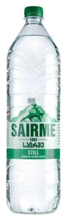 Вода негазированная Sairme 1 л., ПЭТ