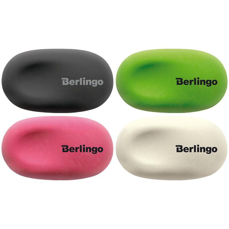 Ластик Berlingo Ergonomic, овальный, термопластичная резина, 50*30*8мм