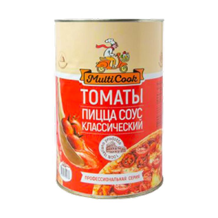 Соус томатный Multicook пицца классический 4,1 кг., ж/б