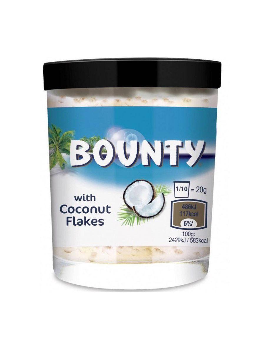 Шоколадная паста Bounty with Coconut Flakes 200 гр., стекло