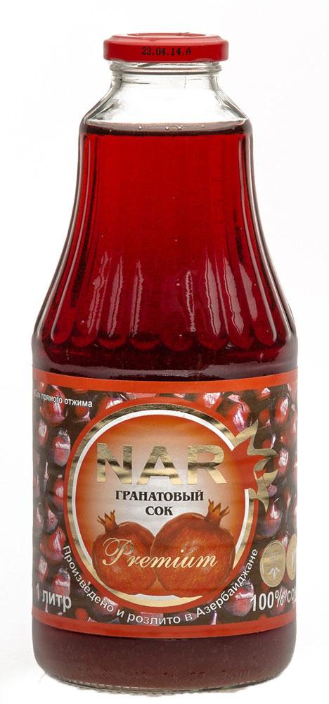 Сок Nar гранатовый 1 л., стекло