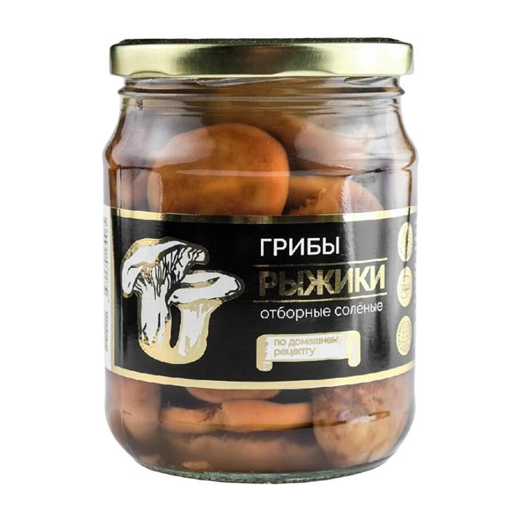Рыжики Грибной Алтай отборные маринованные 250 гр., стекло