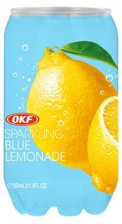 Напиток газированный OKF Sparkling Lemonade Blue 350 мл., ПЭТ