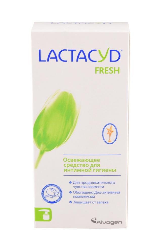 Гель Lactacyd для интимной гигиены освежающий, 200 мл., картон
