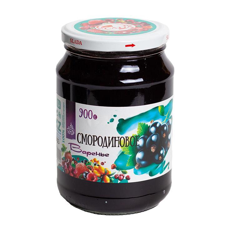 Варенье Slada Смородиновое 900 гр., стекло