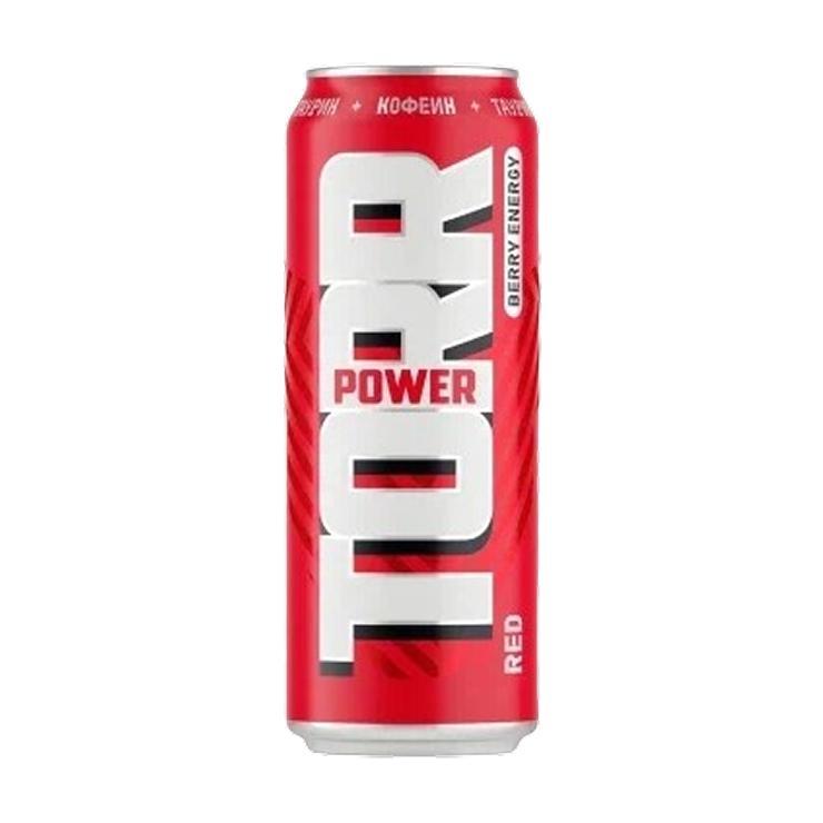 Напиток энергетический Power Torr красный 450 мл., ж/б