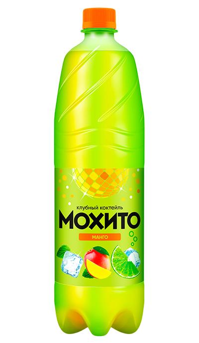 Напиток газированный Калинов Родник мохито манго 1,25 л., ПЭТ