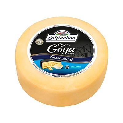 Сыр твердый La Paulina Гойя 40% 5,4 кг., пленка