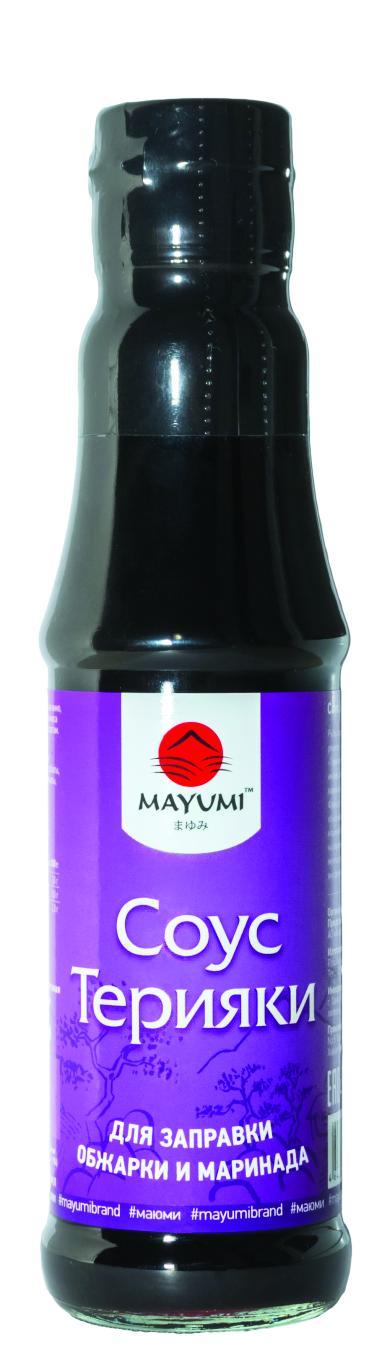 Соус Mayumi Терияки , , 180 гр., стекло