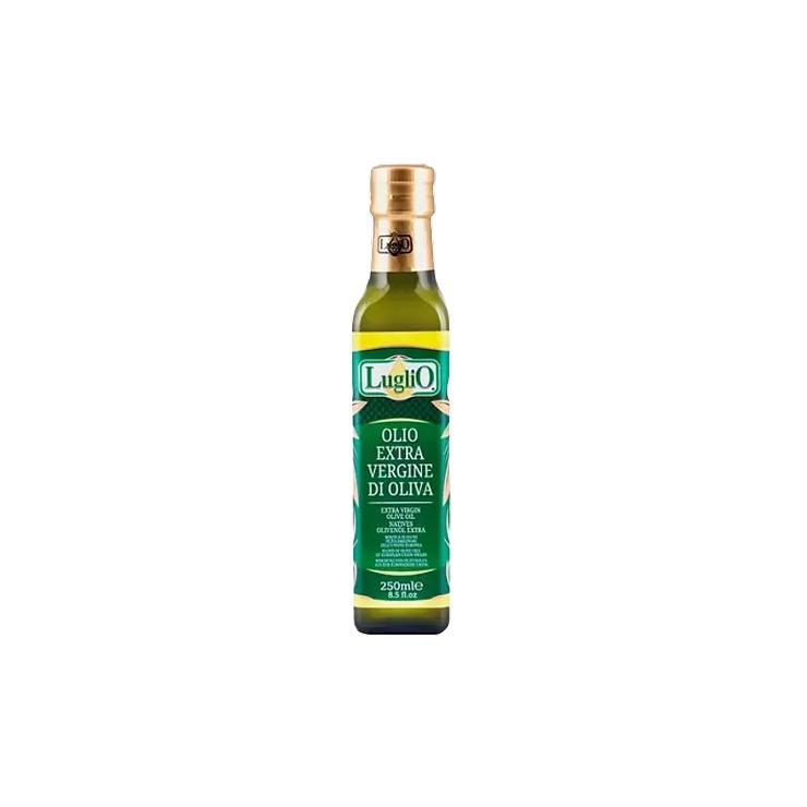 Масло оливковое Luglio olio extra vergine рафинированное 250 мл., стекло