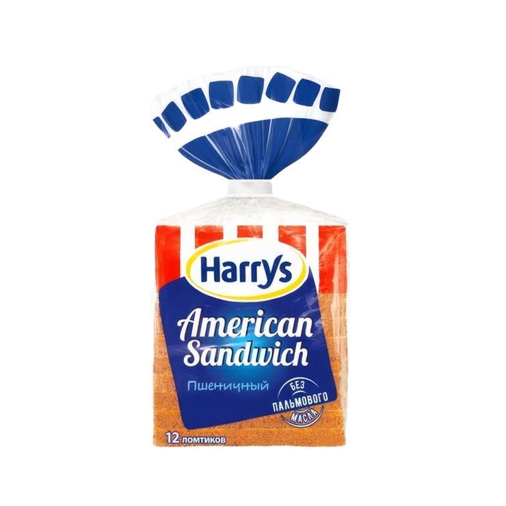 Хлеб Harry's сэндвичный пшеничный 470 гр., пакет