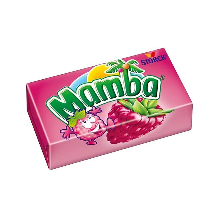 Конфета жевательная Mamba ягодный взрыв 26,5 гр., обертка