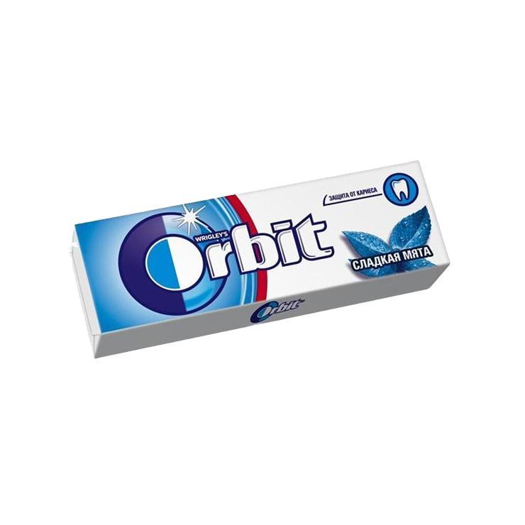 Жевательная резинка Orbit Сладкая мята 13,6 гр., бумага