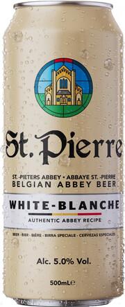 Пиво St. Pierre Blanche светлое 5% 500 мл., ж/б