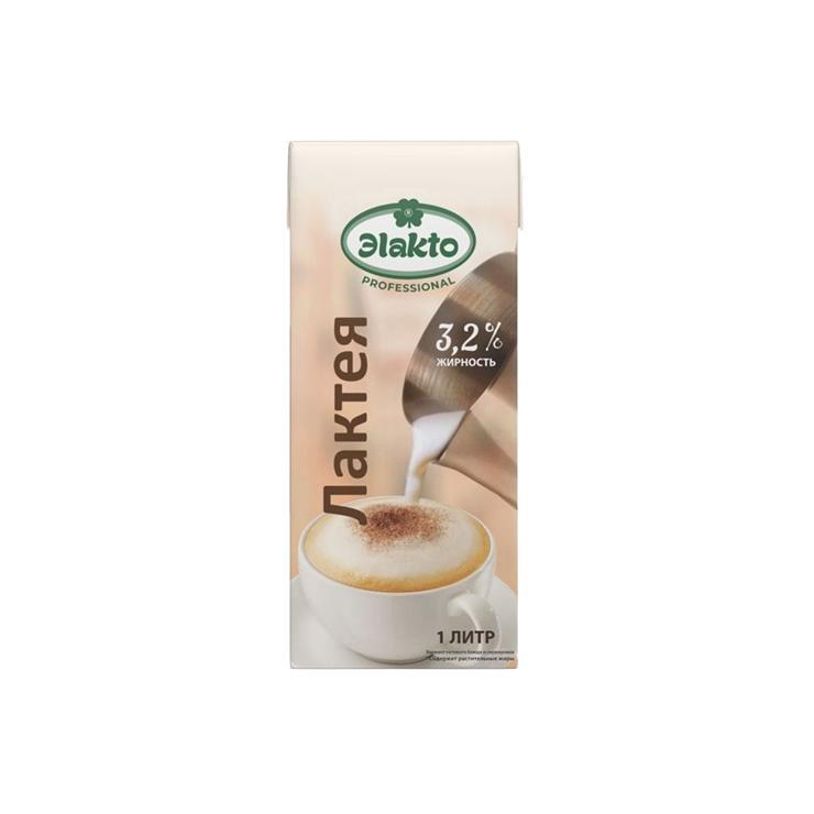 Напиток Эlakto professional лактея ультрапастеризованный 3,2% 1 л., тетра-пак