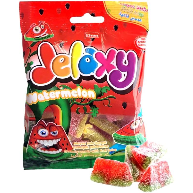 Мармелад Jelaxy Watermelon Арбуз 80 гр., флоу-пак
