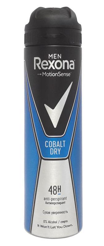 Дезодорант-антиперспирант Rexona Men Motion Sense Cobalt Dry 150 мл., баллон