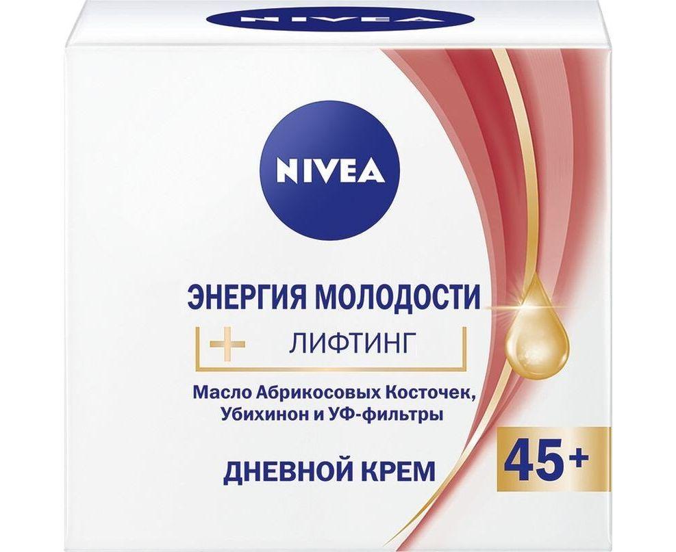 Крем для лица Nivea Энергия молодости лифтинг 45+ дневной 50 мл., картон