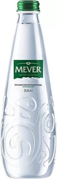 Вода газированная Mever 500 мл., стекло