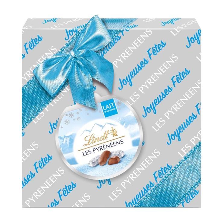 Конфеты Lindt Pyreneens Cadeau Lait Gift Box из молочного шоколада с нежной молочной начинкой пралине 204 гр., картон