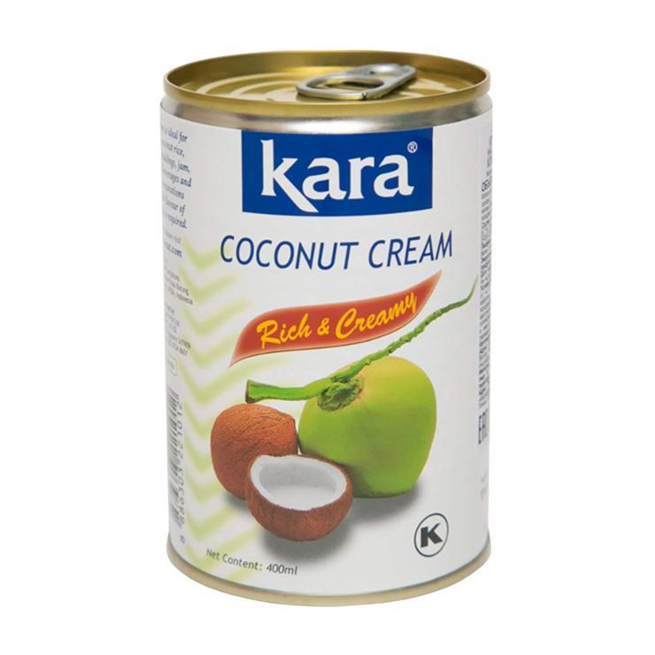Сливки кокосовые Kara 25% 400 мл., ж/б