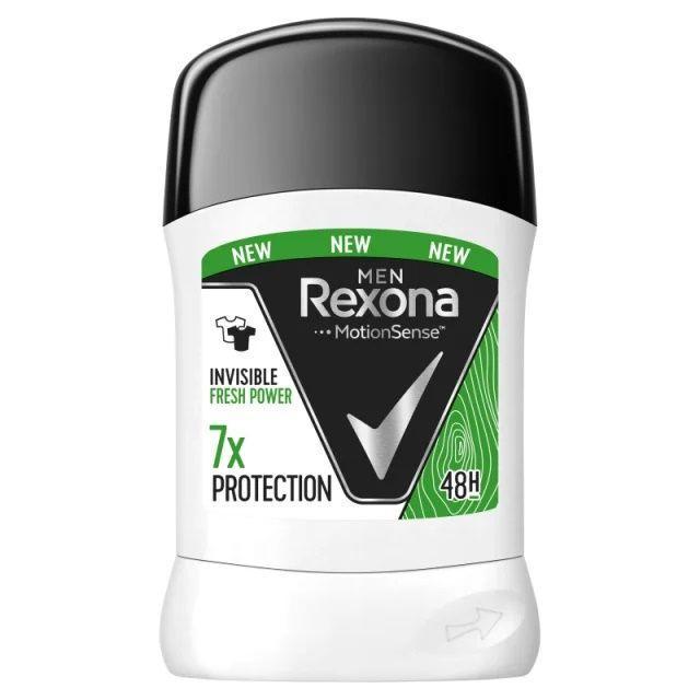 Антиперспирант-стик Rexona MEN FRESH POWER 50 мл., ПЭТ