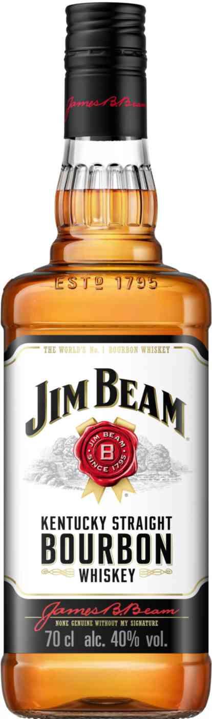 Виски Jim Beam Бурбон зерновой 40% США 700 мл., стекло