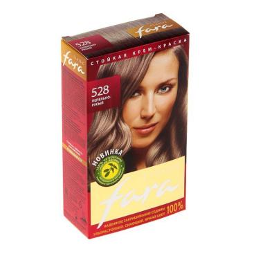 Стойкая крем-краска для волос Fara Classic 528 Пепельно-русый