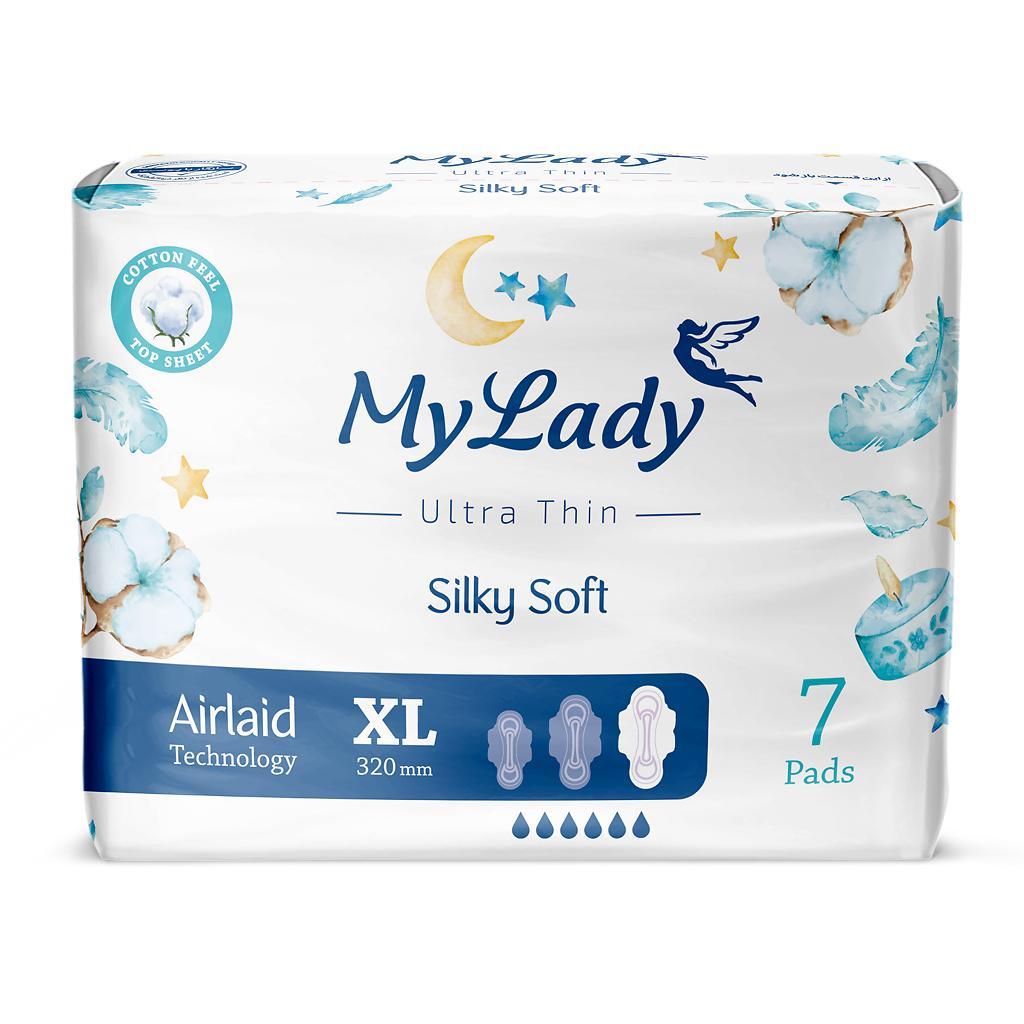 Прокладки гигиенические My Lady Silky Soft XL 7 шт., флоу-пак