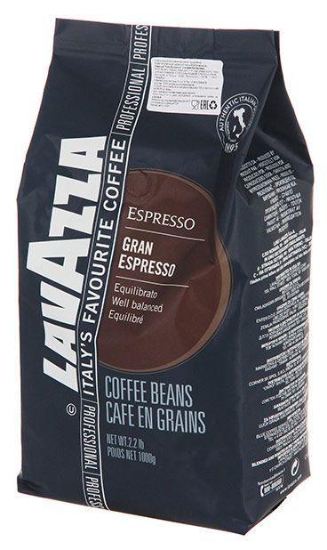 Кофе Lavazza Gran Espresso в зернах 1 кг., флоу-пак