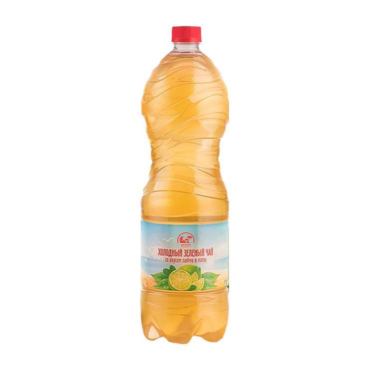 Чай холодный ФрутКруиз зеленый со вкусом лайма и мяты 1,5 л., ПЭТ