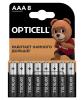 Батарейки Opticell Basic AAA 8шт, блистер