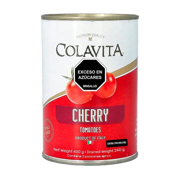 Томаты черри Colavita Cherry консервированные в томатном соке 400 гр., ж/б