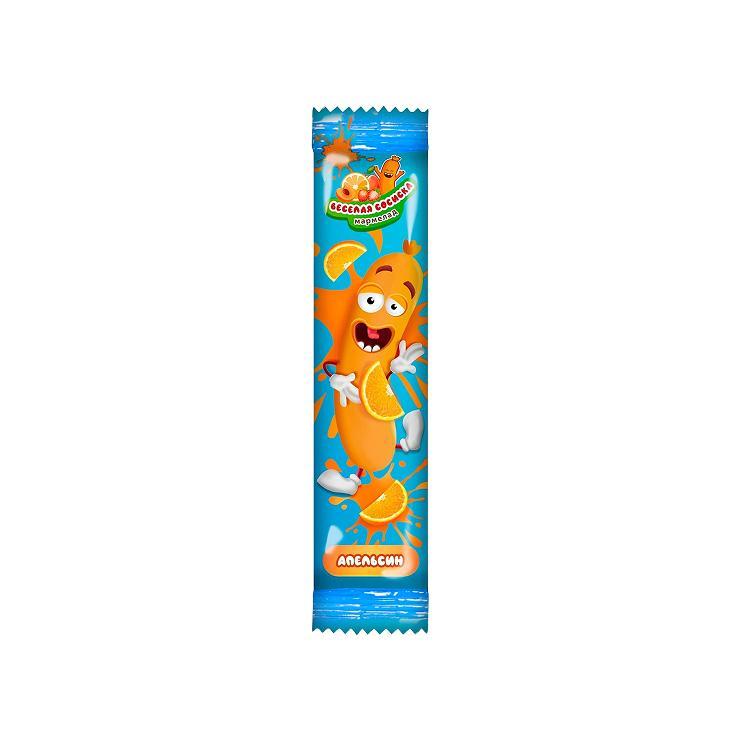 Мармелад жевательный Fun Candy Lab веселая сосиска 12 гр., флоу-пак