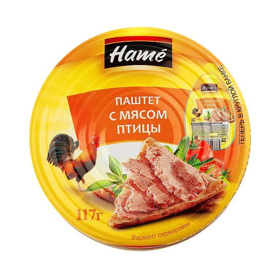 Паштет Hame из мяса птицы 117 гр., ж/б