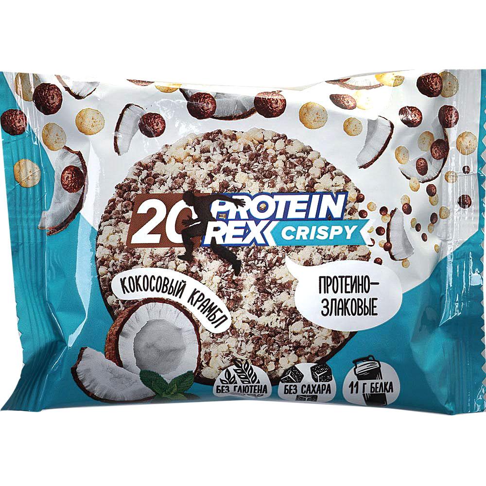 Хлебцы ProteinRex Crispy Кокосовый крамбл протеино-злаковые 55 гр., флоу-пак